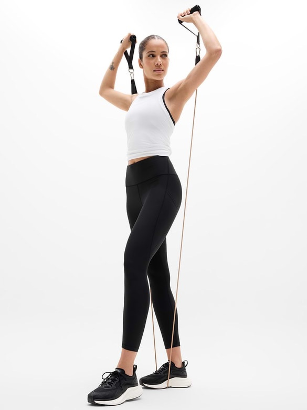 Athleta Interval Stash 7/8 Legging Size S - Picture 2 of 9